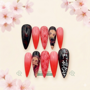 Nezuko’s Hemp Leaf Set
