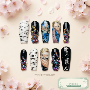 Sorcerer’s Stone Studded Nails