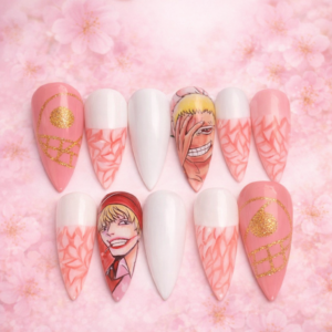 Rosy Corazon Stiletto Set