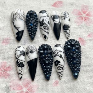 Midnight Rose Stiletto Set