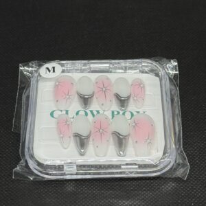 Metallic Starburst Pink